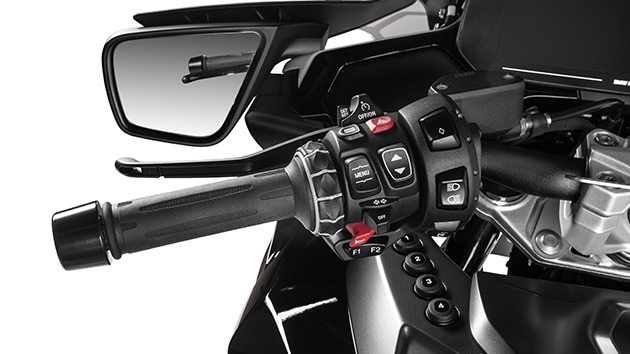 A close-up of the additional switch units